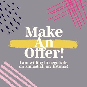 Make an offer!! I am willing to negotiate! $$